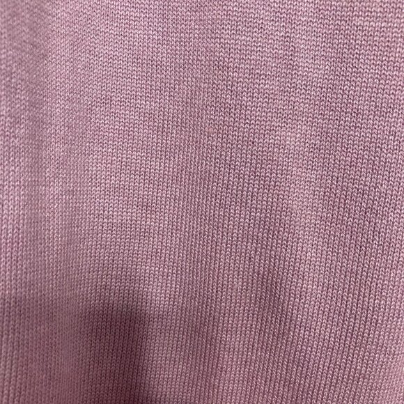 Lululemon Sweater Womens 6 Purple Cashmere Blend Open Back Still At Ease Yoga - Picture 8 of 9